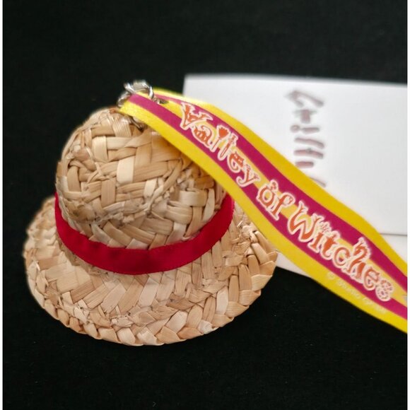 Studio Ghibli Park Japan Valley Of Witches SOPHIE Woven Straw Hat Keychain Charm - Picture 2 of 7